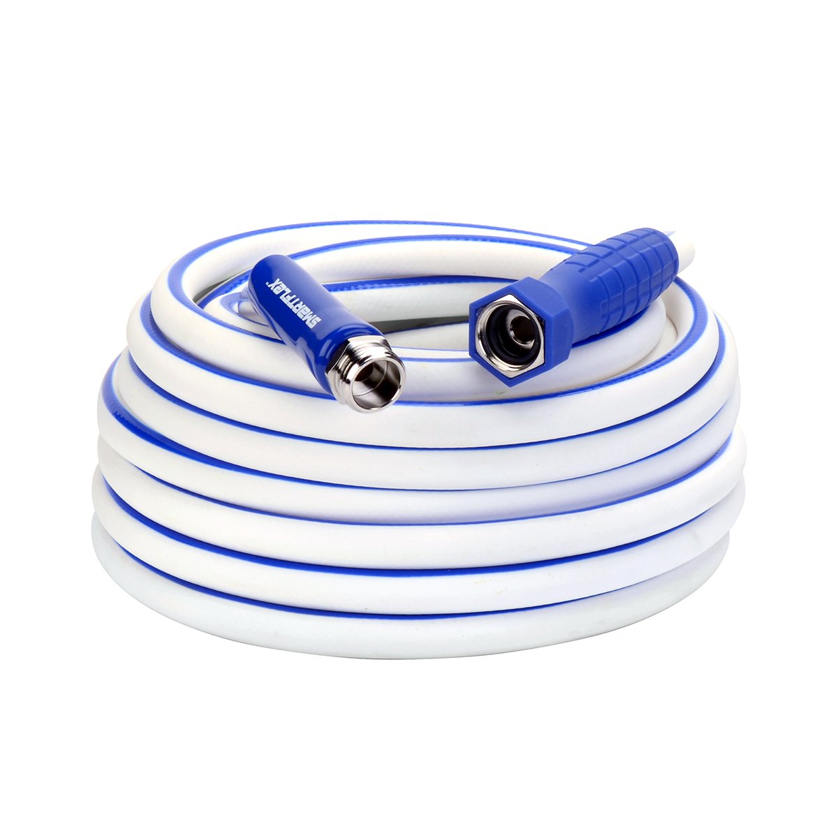 Smartflex Rv/Marine Water Hose, 1/2 In. X 50 Ft., Hybrid, White - Hsfrv450